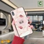 Ốp lưng iphone mặt kính in hình siêu đẹp siêu bền - Vân hồng hoa lá