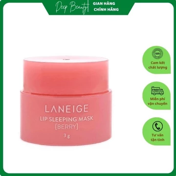 Mặt nạ ủ môi LANEIGE mini Sleeping Mask 3g , ủ môi căng mọng .