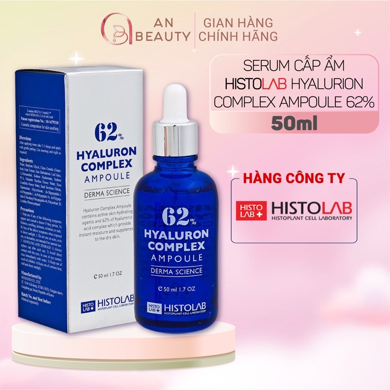 Tinh Chất Cấp Ẩm HISTOLAB HYALURON COMPLEX AMPOULE 62 50ml Shopee
