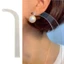GODD 10x Bông tai acrylic trong suốt Thử trên que Bông tai trưng bày Đạo cụ Acrylic