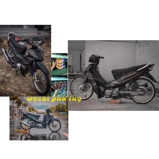 Tem sirius rơi RC đủ màu- 50cc-110cc- 3 lớp- tặng logo rice
