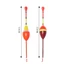 TOPTOOLCX 2 Chiếc Đá Mồi Câu Cá Phao Thời Trang Trượt Trôi Ống Các Loại Kích Thước Chỉ Báo