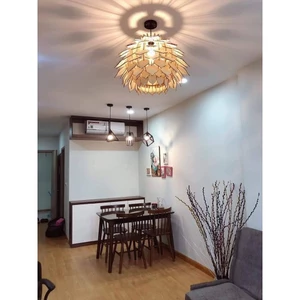 Đèn Gỗ decor trang trí nội thất 038