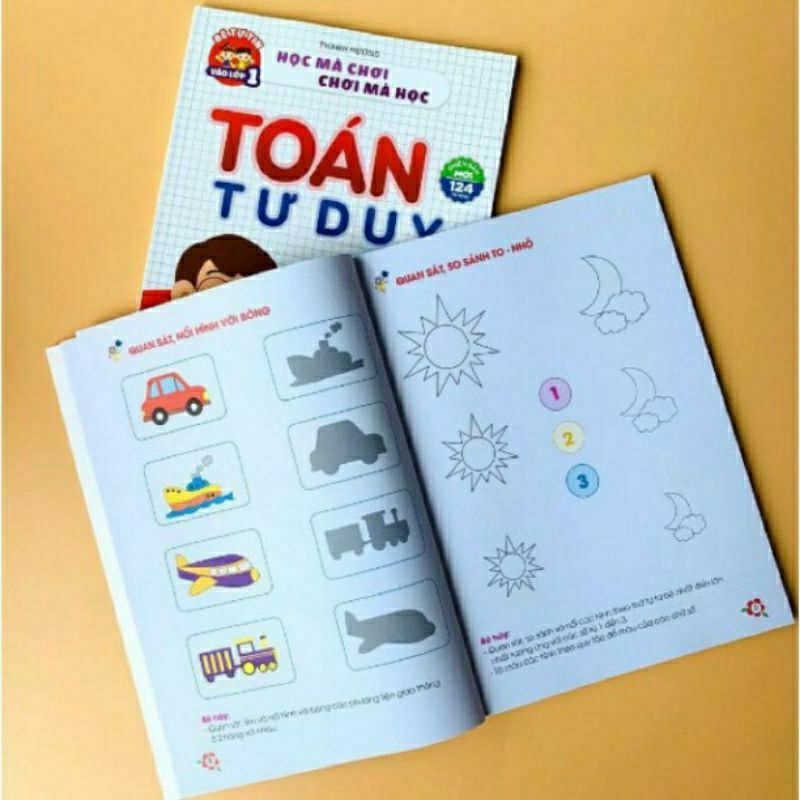 Ảnh Sách - Toán tư duy dành cho bé 4 - 6 tuổi 2