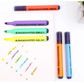 Bút hilghlighter nhớ dòng (2cái)
