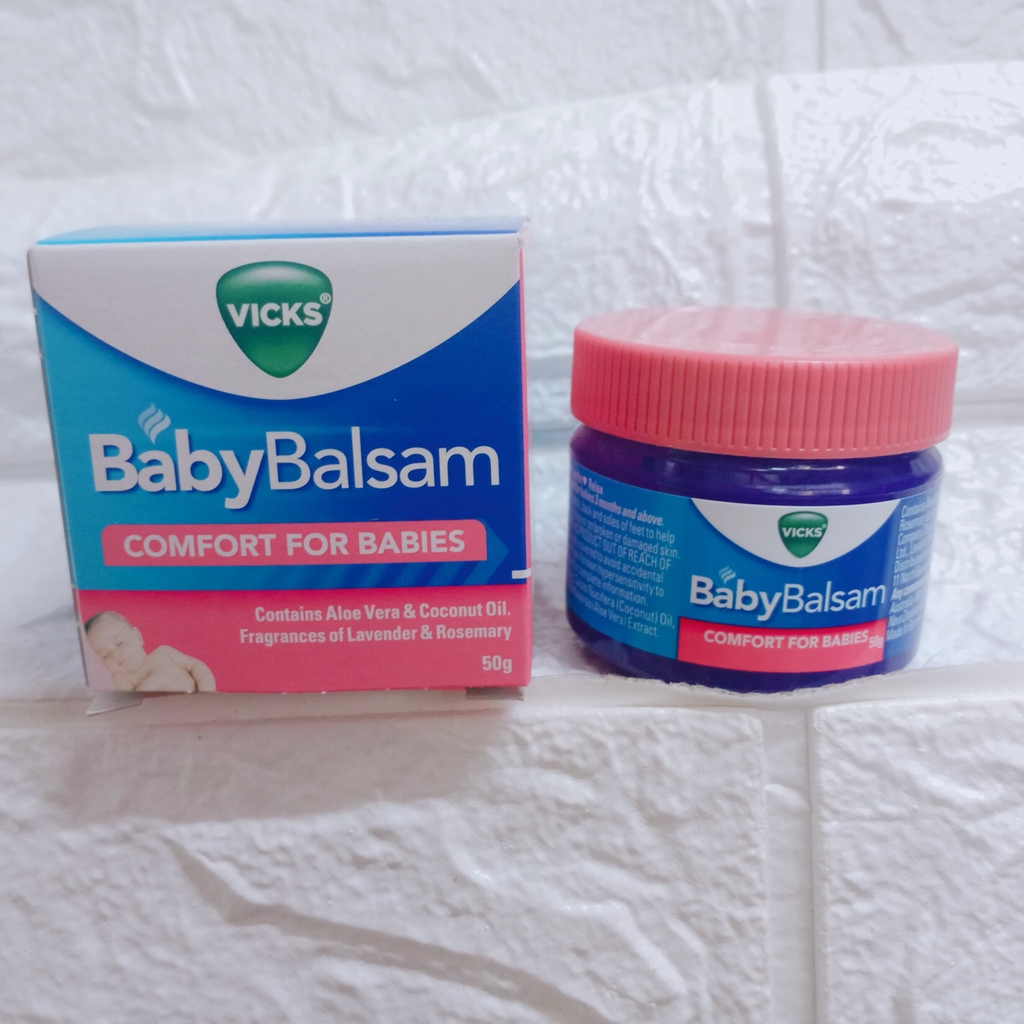 Dầu bôi ấm Thạc sĩ Vicks Baby Balsam | Shopee Việt Nam