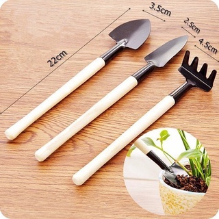Dụng cụ làm vườn mini 3 món tiện dụng, Dụng cụ trồng cây
