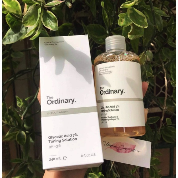 Nước Hoa Hồng Toning Glycolic Acid 7 240ml The Ordinary Shopee Việt Nam