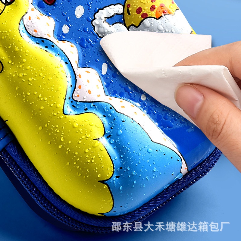 Hộp Bút In Lụa 3D Họa Tiết Dễ Thương Sáng Tạo Cho Bé