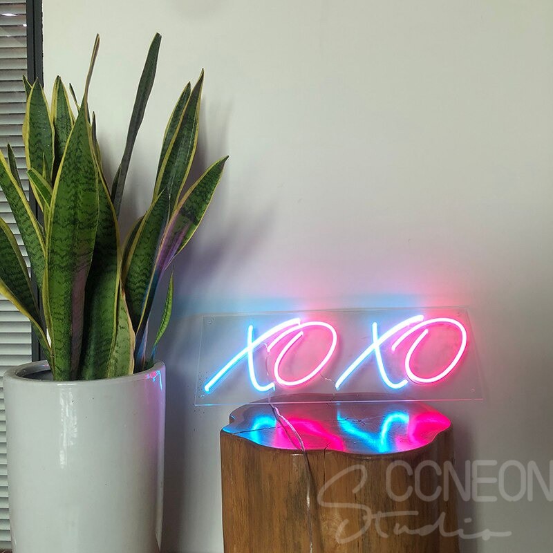 Đèn Trang Trí Led Neon Sign chữ XOXO