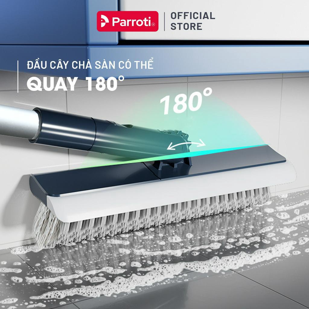 Ảnh Cây chà sàn nhà tắm, chổi cọ sàn và gạt nước 2 trong 1– Parroti Easy ES04 3