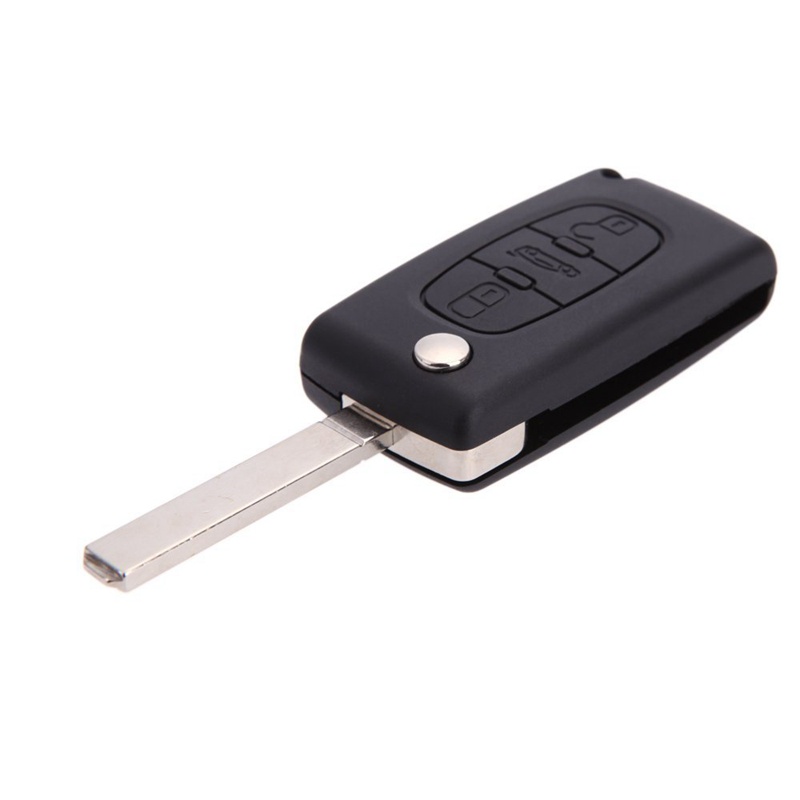 Vỏ chìa khóa điều khiển từ xa 3 nút cho xe PEUGEOT 407 307 308 607
