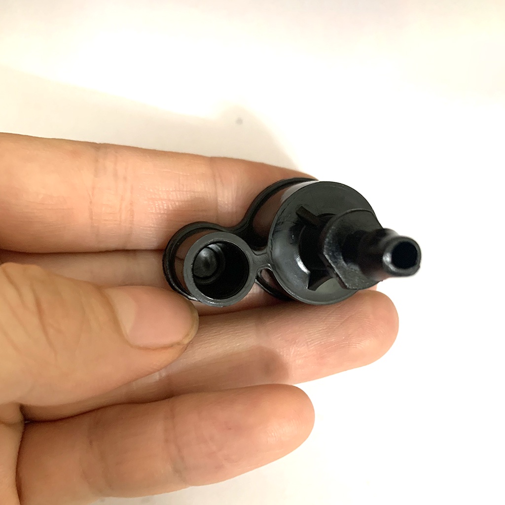 10 cái [ 10 cái ]Khớp nối gắn béc phun mưa chân ren 17mm ra ống PE/LDPE 6mm, 12mm