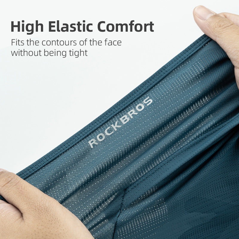 Rockbros Ice Silk Mặt nạ chống nắng toàn mặt thoáng khí cho xe máy và xe đạp