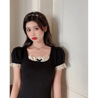 Váy body pha ren xẻ tà trend 2020 có ảnh thật.
