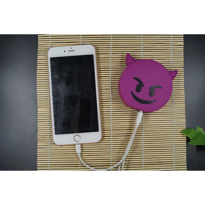 SẠC DỰ PHÒNG MẶT QUỶ NHỎ KUTE HỘT ME cute-sạc dự phòng hình thú dễ thương – 2