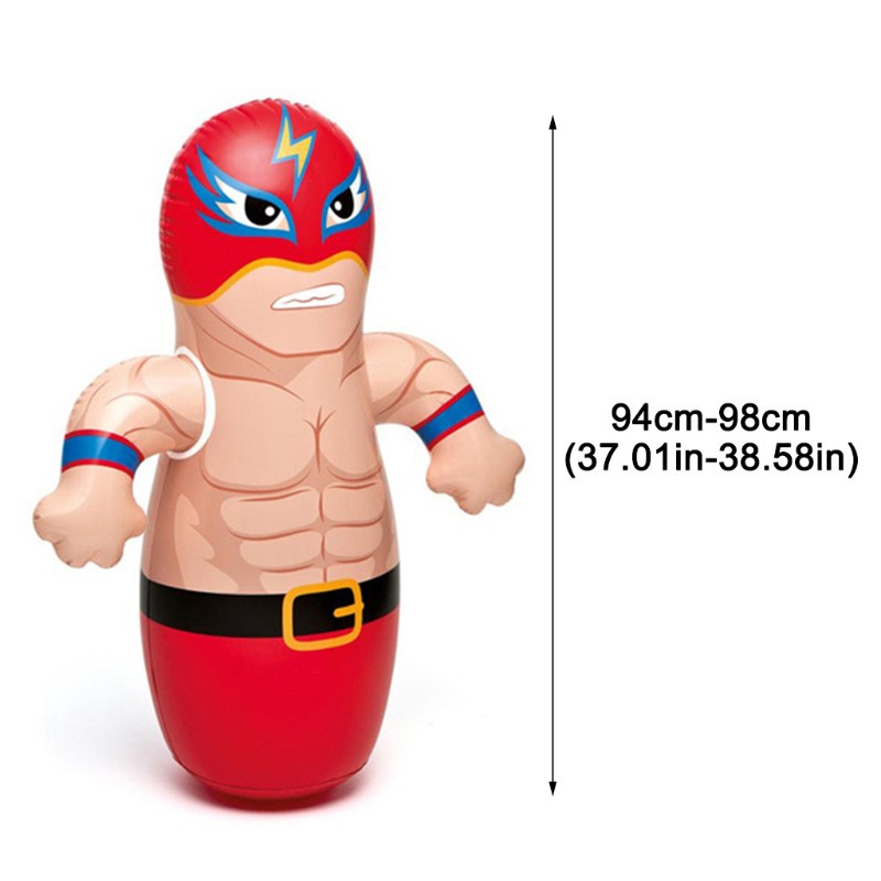Túi đấm bơm hơi cho bé đấm bốc/ tập gym