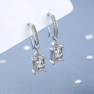 Bông tai vuông - Trang sức Bé Heo BHBT448