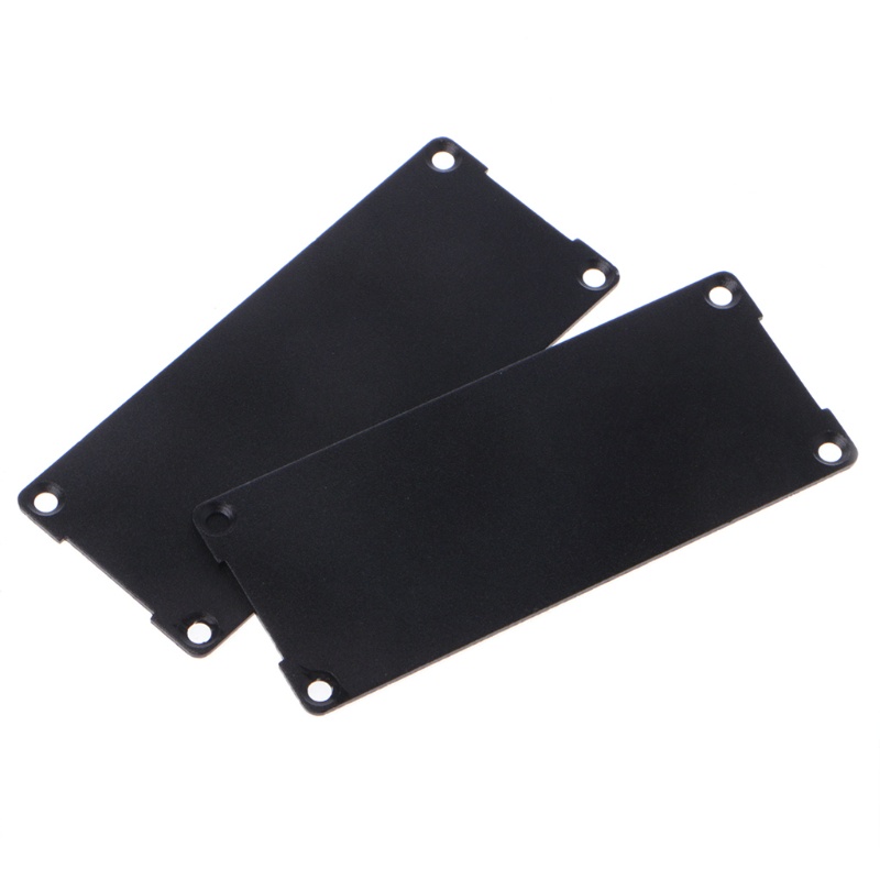 Hộp nhôm đen DIY cho linh kiện điện tử, kích thước 120x97x40mm