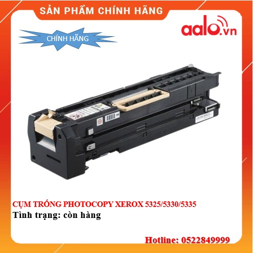 CỤM TRỐNG PHOTOCOPY XEROX 5325/5330/5335 CHÍNH HÃNG AALO.VN | Shopee ...