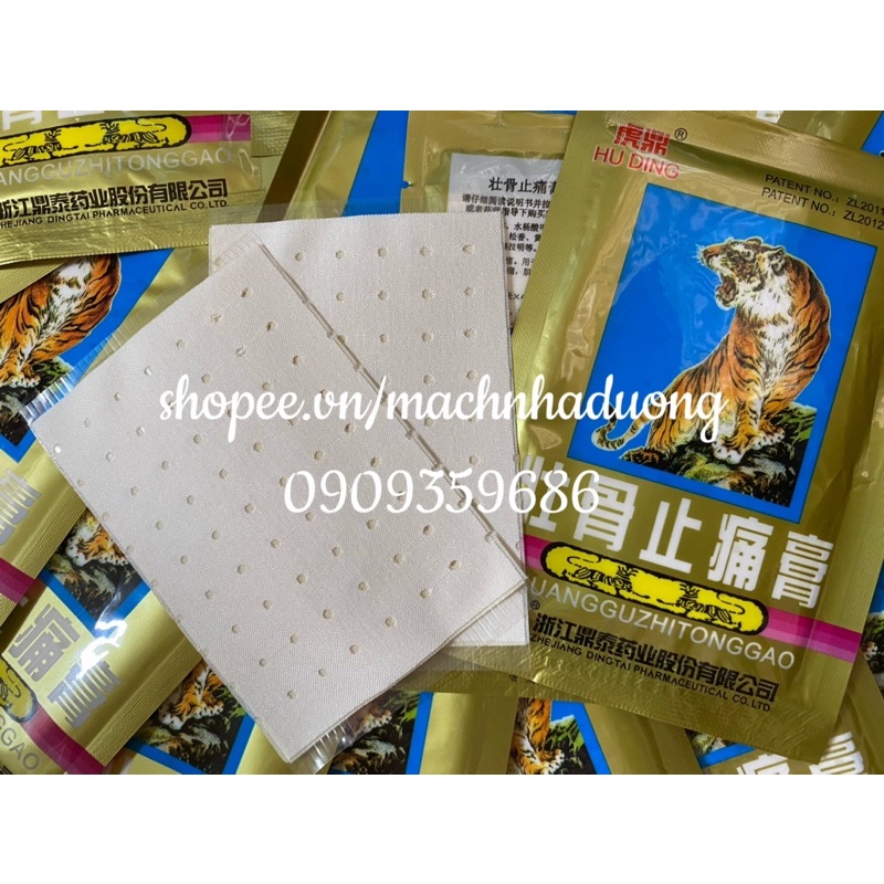 Cao dán con cọp 5 chữ giảm đau nhức (Hàng như hình) | Shopee Việt Nam