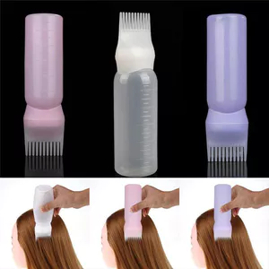 Bình Đựng Thuốc Nhuộm Tóc Có Đầu Lược Chải Tiện Dụng