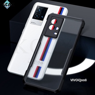 Dành Cho Vivo Y21 Y21e Y21a Y21t Y21S Y33S Y33t IQOO 9 Z6 Pro Z5 Ốp điện thoại Acrylic Trong Suốt Chống Sốc Sang Trọng Ốp điện thoại Silicon Trong Suốt