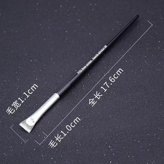Cọ Trang Điểm Lông Mi / Lông Mày / Bắt Sáng Đầu Dẹt 36 Răng Siêu Mịn Gấp Gọn Tiện Dụng