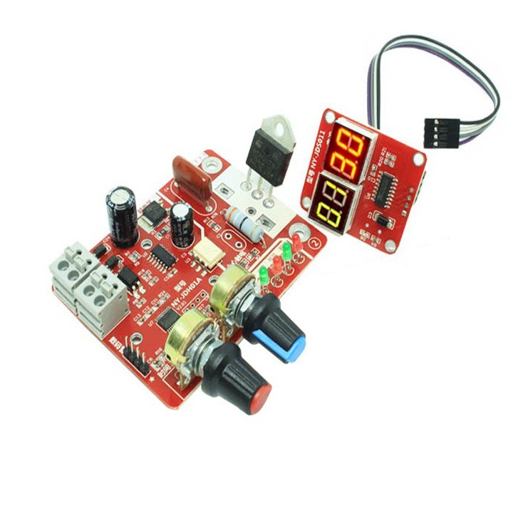Module Mạch Timer Điều Chỉnh Dòng Và Áp Máy Hàn Cell Có Led 41A ...