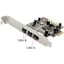 Card PCI-e 1394 800/600