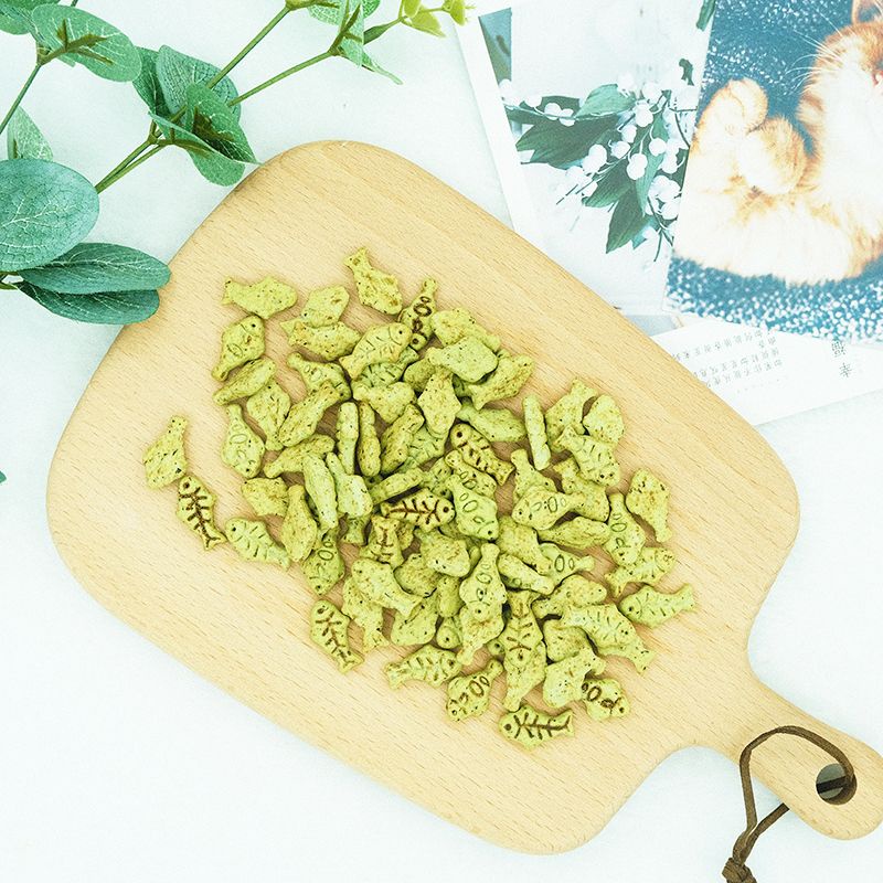 Bánh Thưởng Hình Cá Cho Cún Mèo - 40G