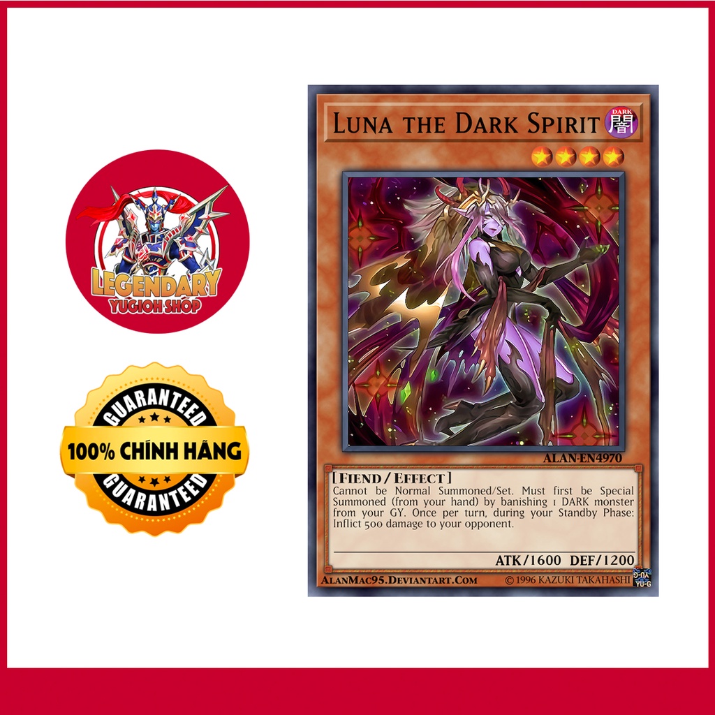 Yu-Gi-Oh! Karte – Luna The Dark Spirit (CHIM-EN027) Common Unlimitiert