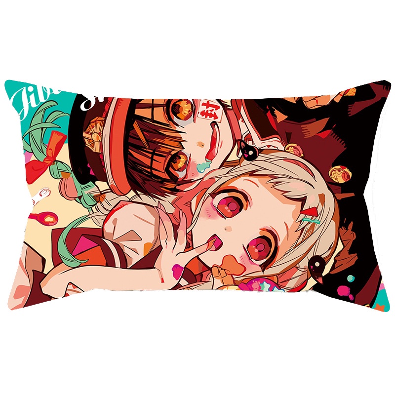 ST2 Nhà Vệ Sinh Ràng Buộc Hanako kun Anime Hình Chữ Nhật 30x50CM Gối Sofa Ô Tô Đệm Trang Trí Nhà Hanako Nene