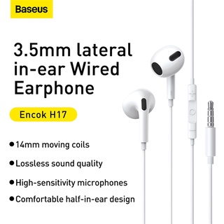Tai nghe Baseus H17 Encok kiểu nhét tai có dây 3.5mm