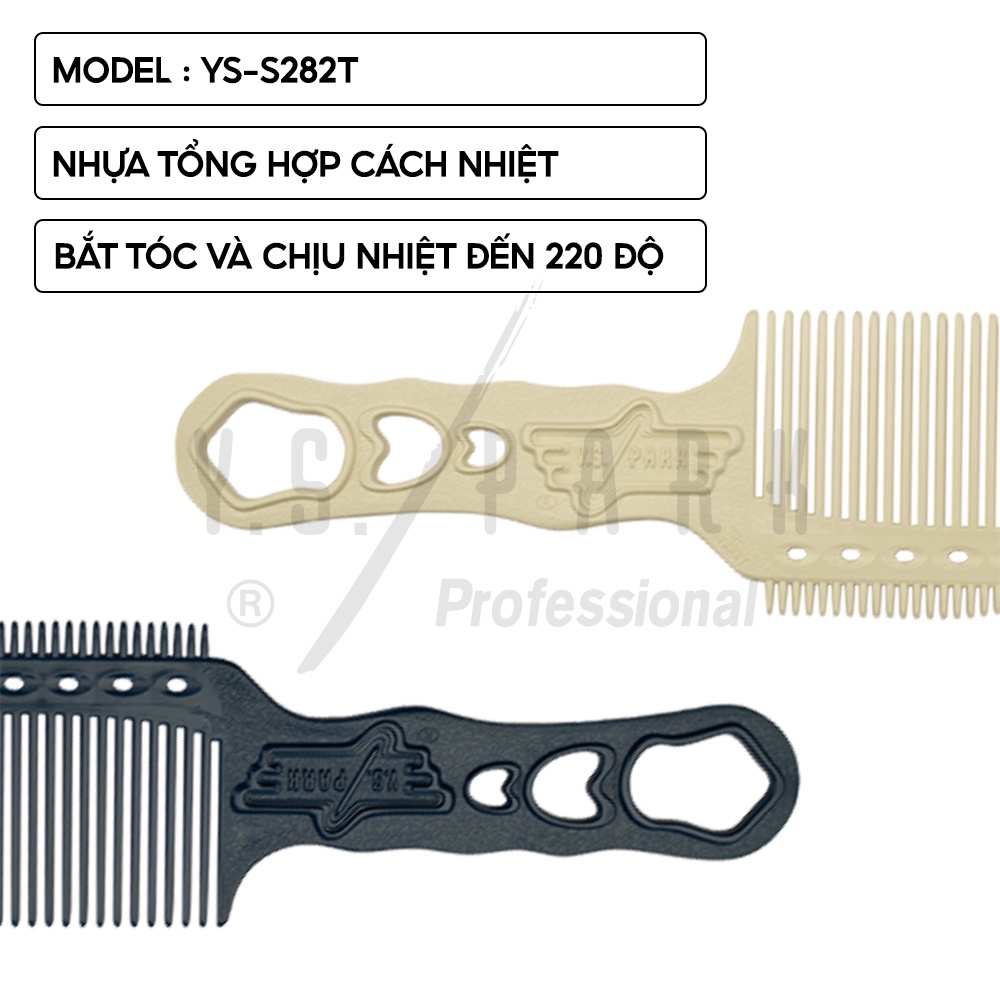 Ảnh Lược barber kê tông cắt tóc YS PARK YS-S282T chịu nhiệt và hóa chất nhập khẩu chính hãng Nhật Bản 2