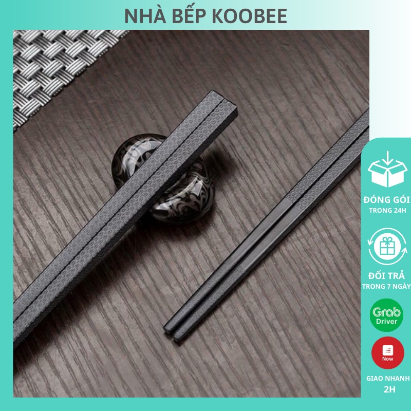 (Set 10 Đôi) Đũa Nhật Sợi Thuỷ Tinh Glass Fiber - Đũa Nhật Kháng Khuẩn Chống Nấm Mốc Chống Trơn Trượt