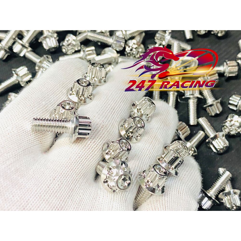 Ốc Salaya đầu Trụ 5li18 Răng Nhuyễn gắn xe máy Winner,Sonic,Exciter,Wave,Sirius...