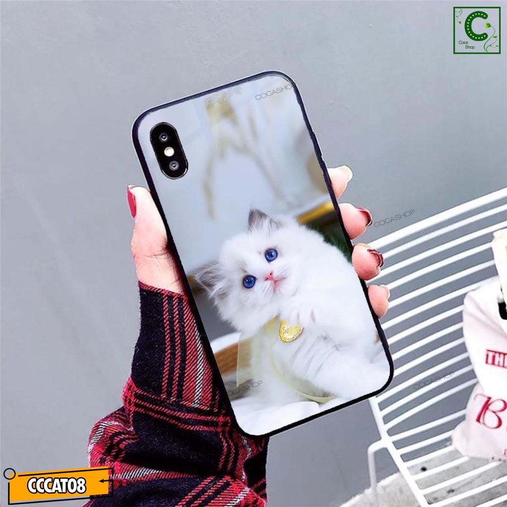 Ốp Lưng iPhone Mèo Trắng Xinh Xỉu
