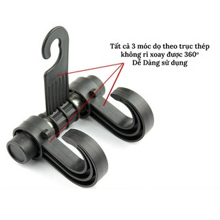 Móc Treo Đồ Sau Ghế Ô Tô Tiện Dụng VERSION 3 – 1 Chiếc