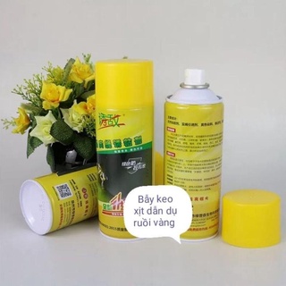 Bình keo xịt bẫy ruồi vàng, côn trùng ( chai lớn 450g) .