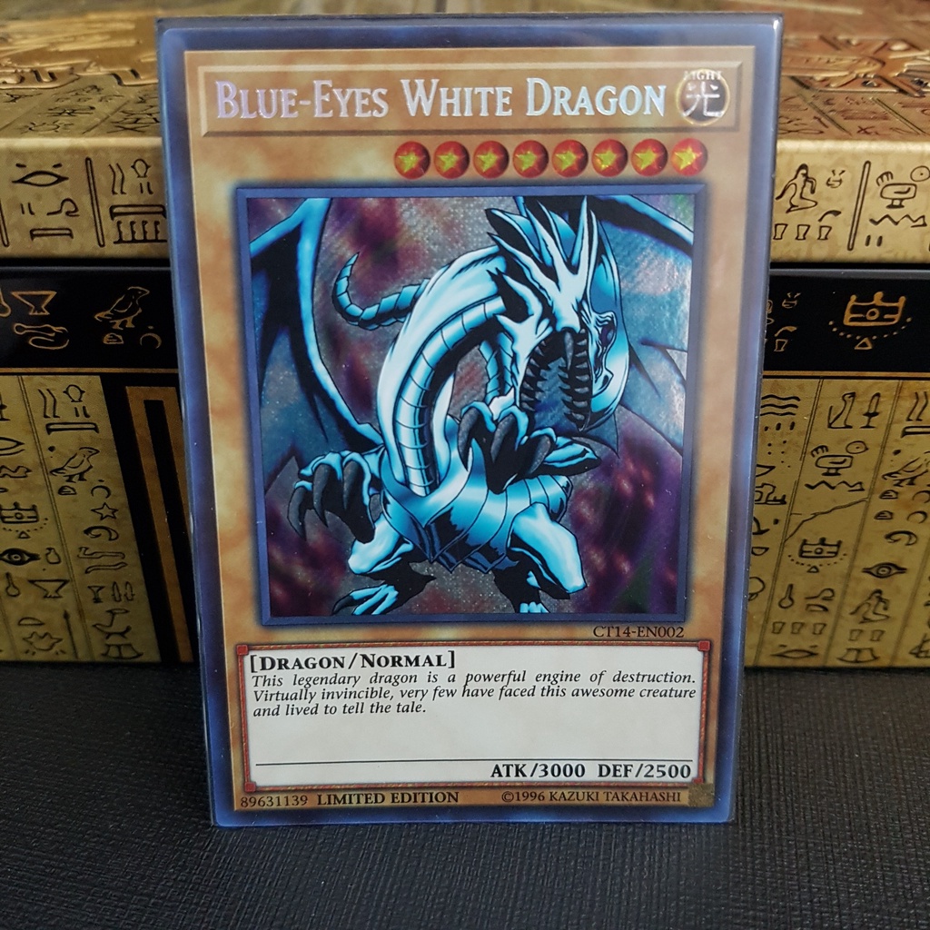 Yu-Gi-Oh! Pot Of Desires Card - CT14-EN004 Ultra Rare Limited Edition From 2017 Mega-Tins