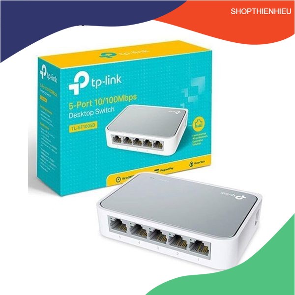 Bộ chia mạng TP-LINK TL-LS1005D 5 Cổng - Hộp chia mạng Lan 5 cổng TP ...