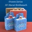YUUKII Hoạt Hình Phong Cách Động Vật Shiba Inu Ocean Series Ngộ nghĩnh PVC Seal Octopus Đồ Dùng Học Tập