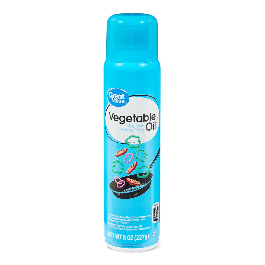 DẦU XỊT ĂN KIÊNG GREAT VALUE NHIỀU HƯƠNG VỊ, DẦU XỊT PAM, DẦU XỊT PURE&SIMPLE HOÀN TOÀN KHÔNG CALO (8OZ/12OZ/17OZ)