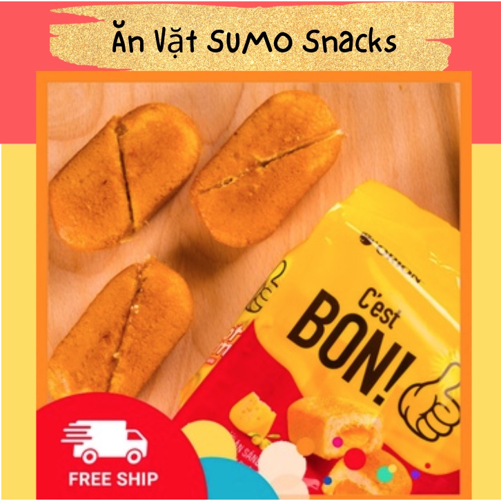 Bánh Ăn Sáng C'est Bon Sợi Thịt Gà Sốt Kem Phô Mai 101.5g-Ăn Vặt Sumo ...