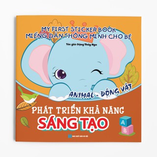 Sách Miếng Dán Thông Minh Cho Bé - My First Sticker Book (Bộ 3 Cuốn)