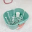 Giá úp bình sữa Jupin mẫu mới - Tiện lợi với nắp đậy và 2 lỗ thoáng khí