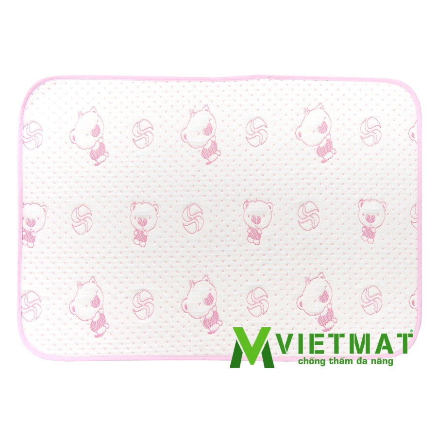 Ảnh Tấm lót chống thấm cho bé VIETMAT các size 50x70, 60x90, 70x100, 70x110, 70x120, 70x130 và 80x120cm 4