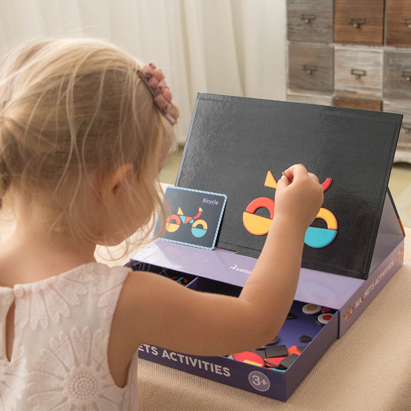 Đồ Chơi Xếp Hình Nam Châm Mideer Magenetic Game