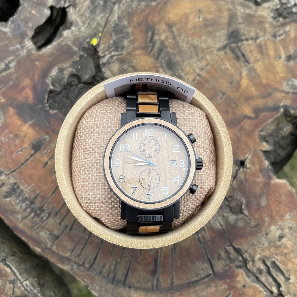 Đồng hồ đeo tay nam vỏ gỗ WoodWatch GS20